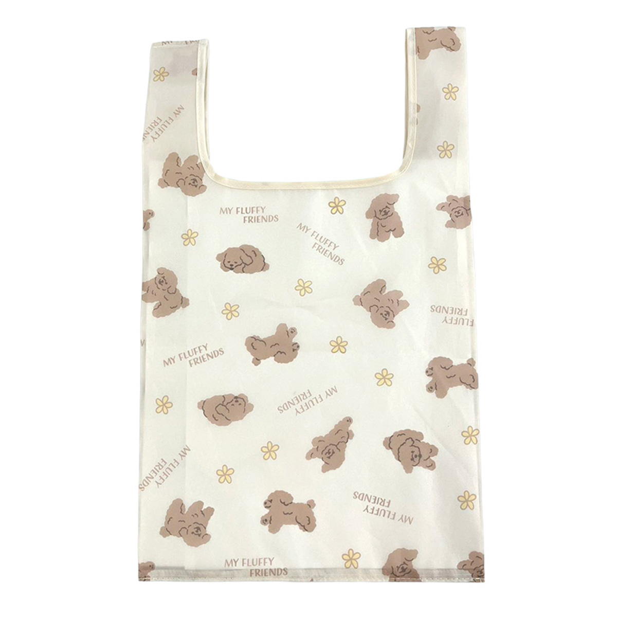 【まとめ買い】エコバッグS トイプードルBE 1625/367998