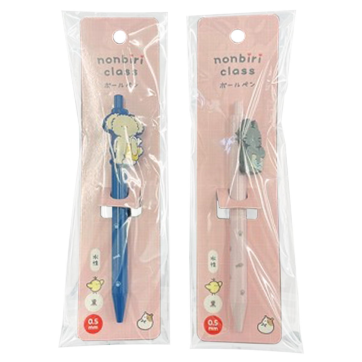 【まとめ買い】nonbiri class ボールペン ねこ・いぬ 0459/370382