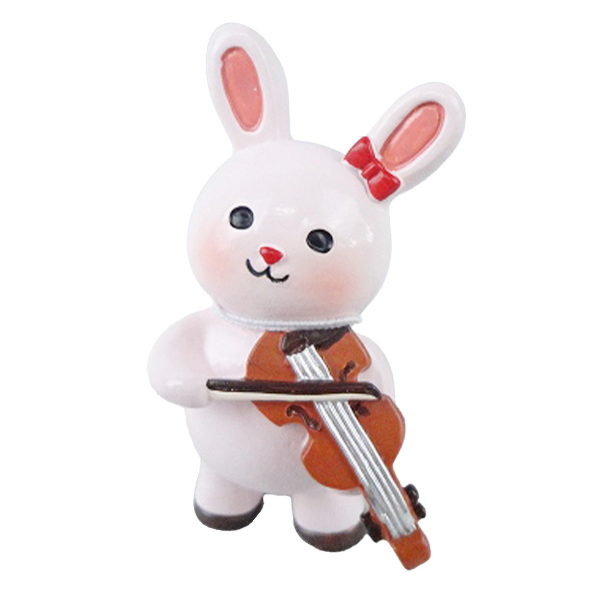 うさぴょんず まとめ買い】音楽隊レジンオブジェうさぎ 0603/370486 | ワッツ