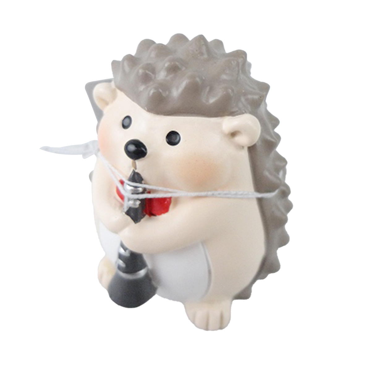 【まとめ買い】音楽隊レジンオブジェハリネズミ 0603/370495