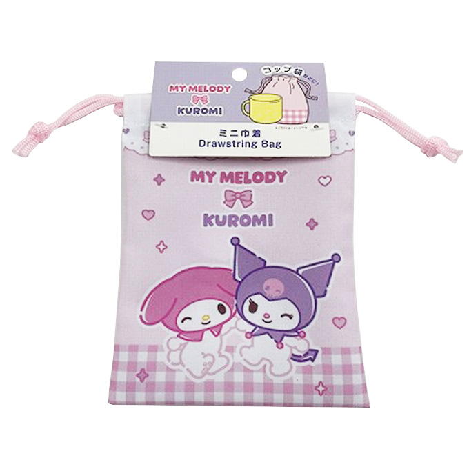 【まとめ買い】sanrio マイメロクロミミニ巾着ギンガムチェック 0459/370890