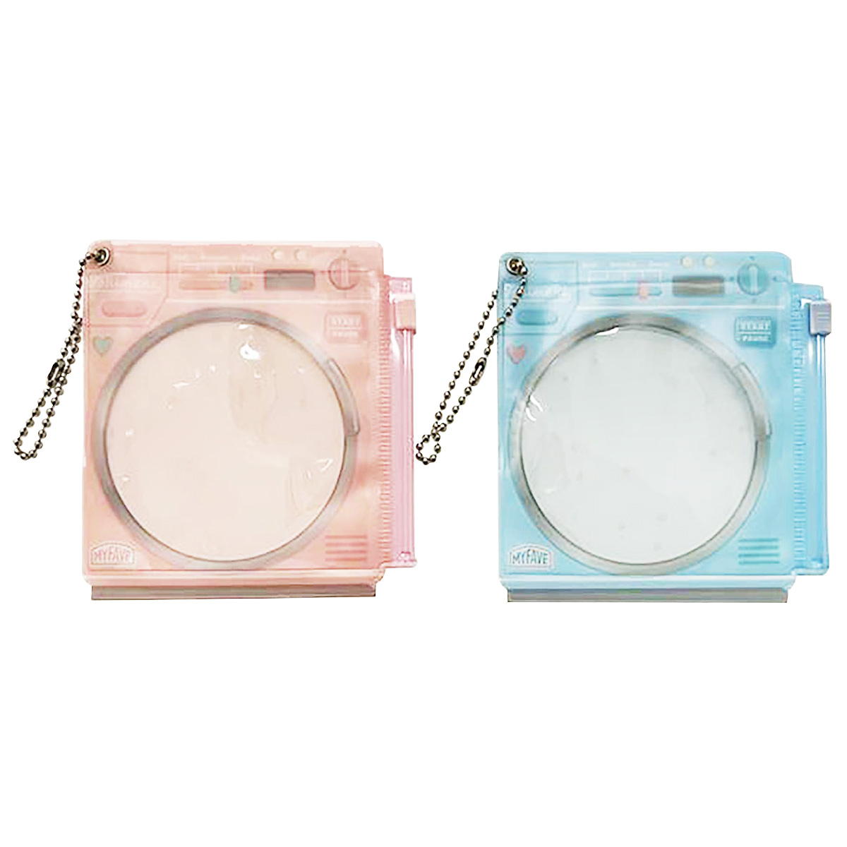 【まとめ買い】スライダーケース ドラム式洗濯機 PI・BL 缶バッチ用0356/371053