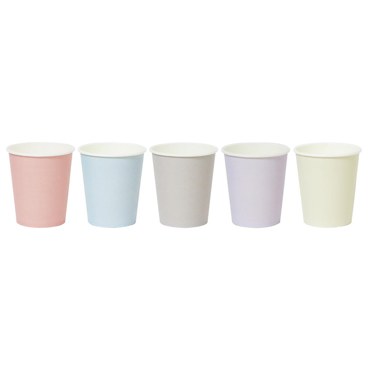 【まとめ買い】ペーパーカップ ソフトカラー 205ml 25個0490/371086