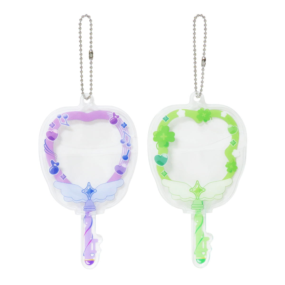 【まとめ買い】缶バッジカバー 魔法のステッキ柄PU・GR 0490/371432