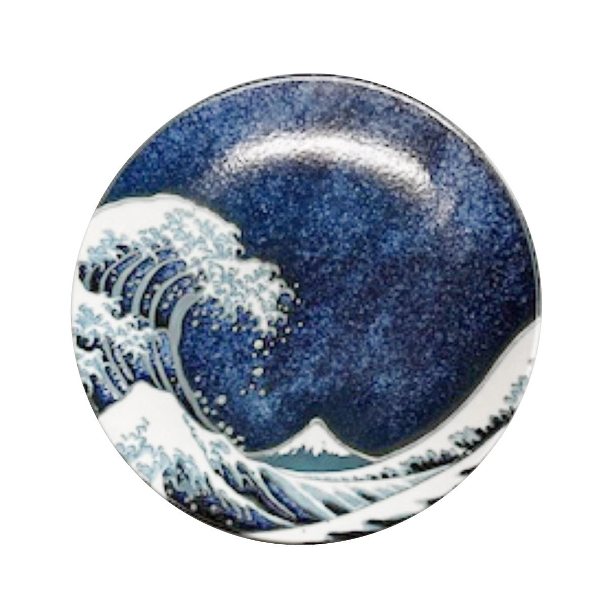 【まとめ買い】葛飾北斎 神奈川沖波裏 大皿20cm 1516/371734