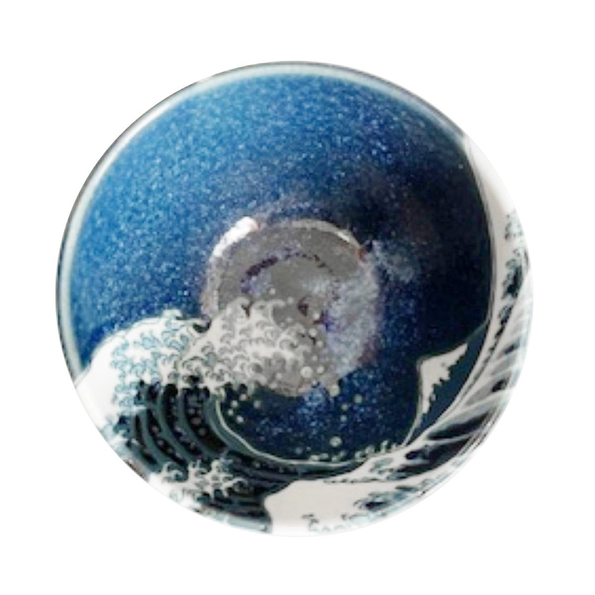 【まとめ買い】葛飾北斎 神奈川沖波裏 飯碗 1516/371735