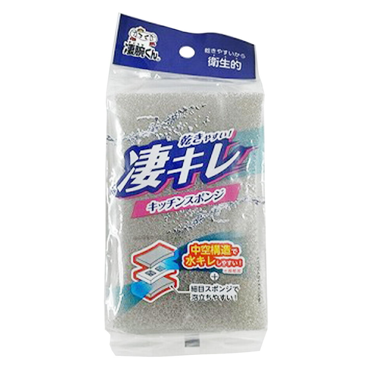 【まとめ買い】凄腕くん 凄キレキッチンスポンジ 0459/372096