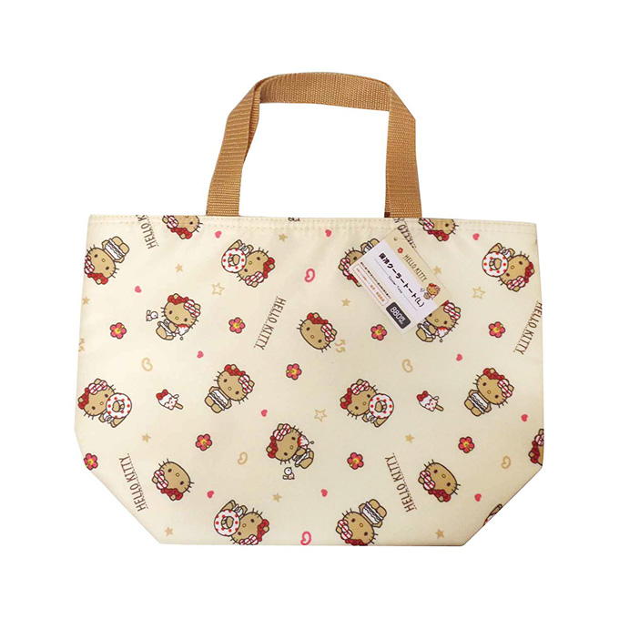 【まとめ買い】キティ保冷クーラートート L クリーム 0960/372268