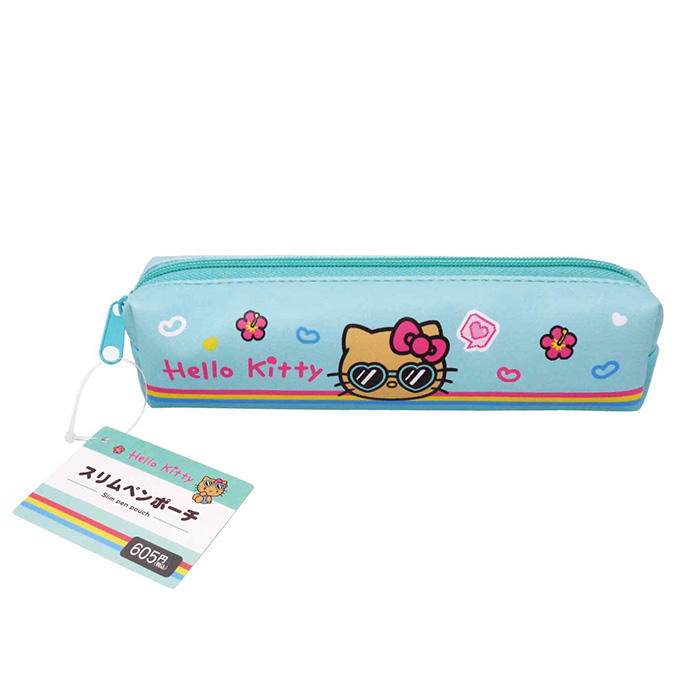 【まとめ買い】キティ スリムペンポーチ ミント 0960/372281