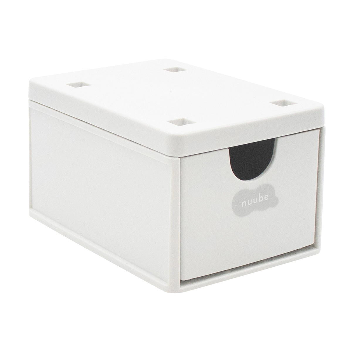 【まとめ買い】ヌーベ 引き出し ホワイト 0847/372418