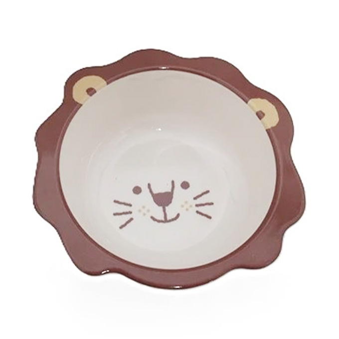 【まとめ買い】ボウル ライオン柄 0834/372454