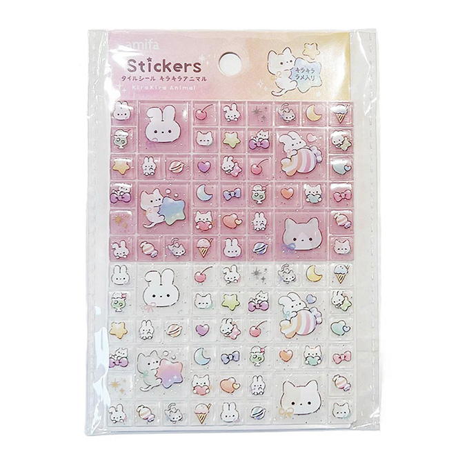【まとめ買い】タイルシール キラキラアニマル 0356/372482