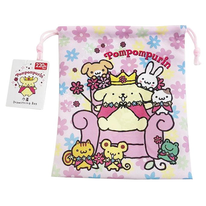 【まとめ買い】sanrio ポムポムプリン周年 巾着 0459/372567