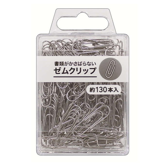 【まとめ買い】ゼムクリップ シルバー大 0931/372587