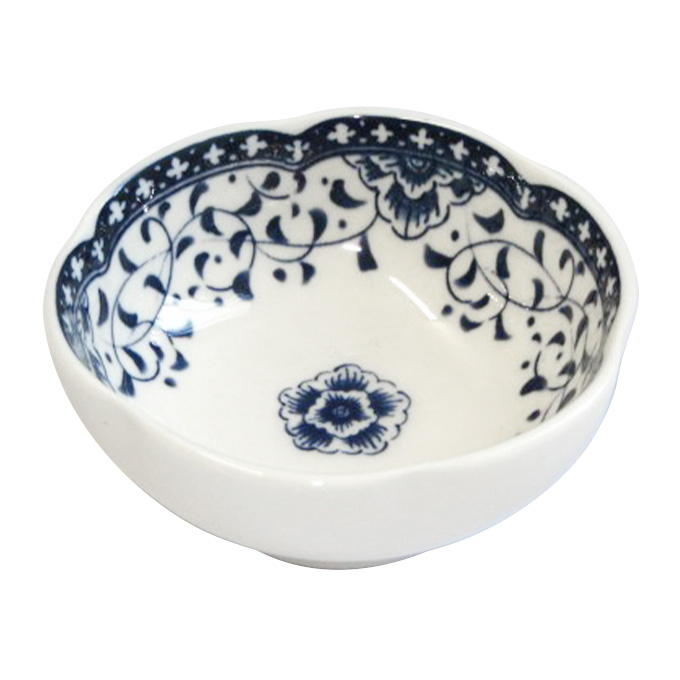 【まとめ買い】唐草牡丹 花型小付 0923/372629
