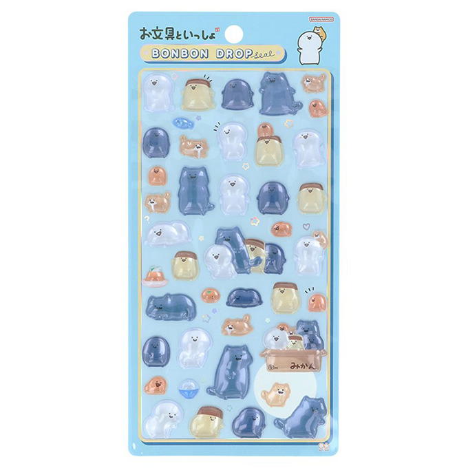 【まとめ買い】ボンボンドロップシール お文具 みんな 0960/372701