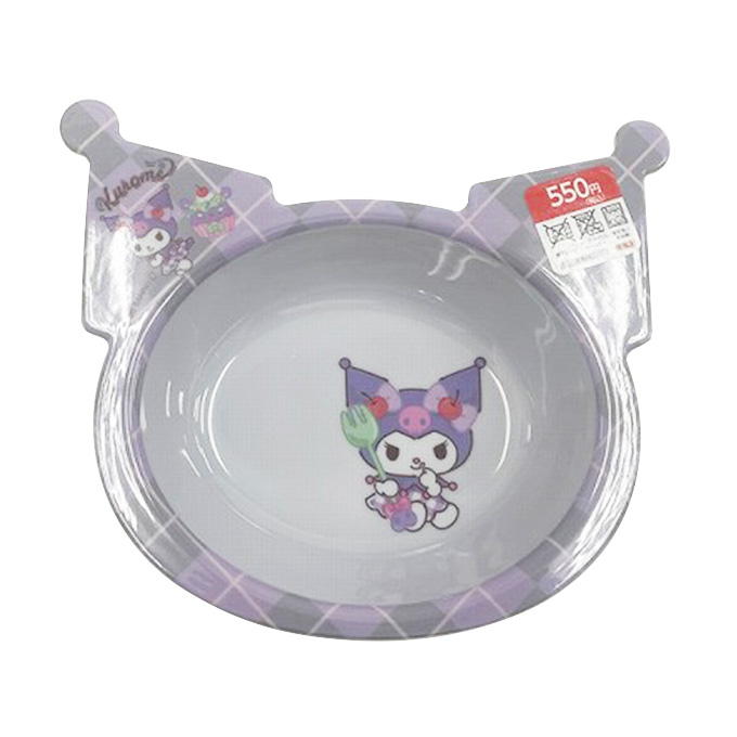 【まとめ買い】sanrio ダイカット深皿 クロミ のんびりタイム 0459/373072