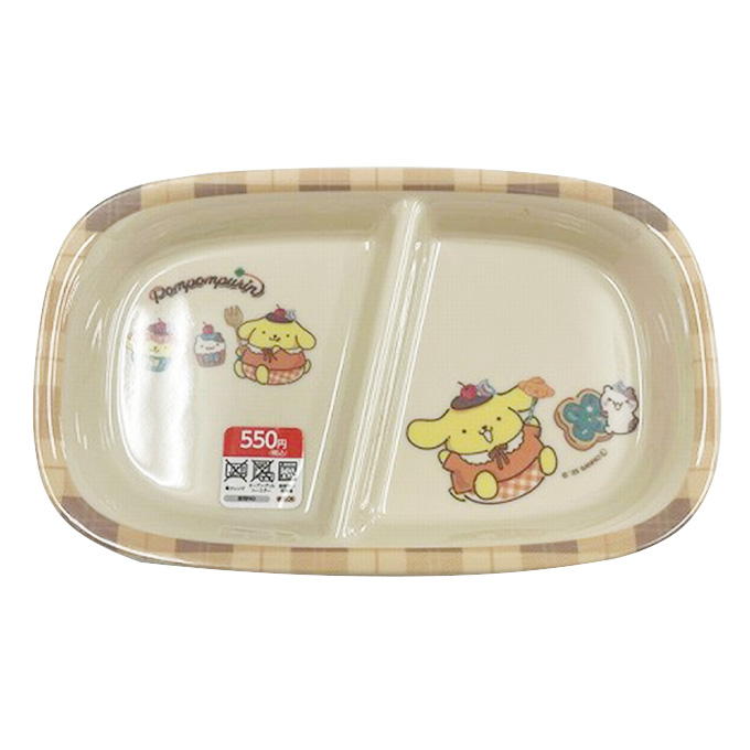 まとめ買い】sanrio スナックプレート ポムポムプリン のんびりタイム