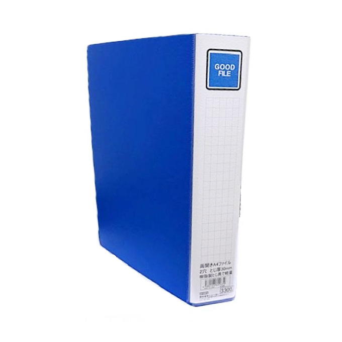 【まとめ買い】両開きA4ファイル2穴30幅 1377/373110