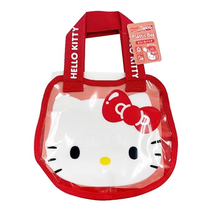 【まとめ買い】sanrio キティ 赤 クリアバッグ 0459/373140