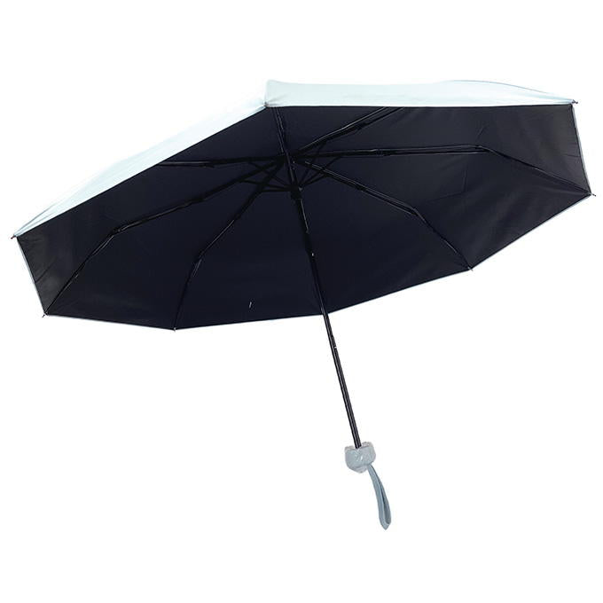 【まとめ買い】晴雨兼用折りたたみ傘50cmミントブルー 1523/373907