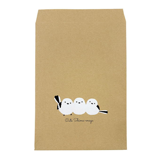 【まとめ買い】フラットバッグ8枚入シマエナガ 1523/375156