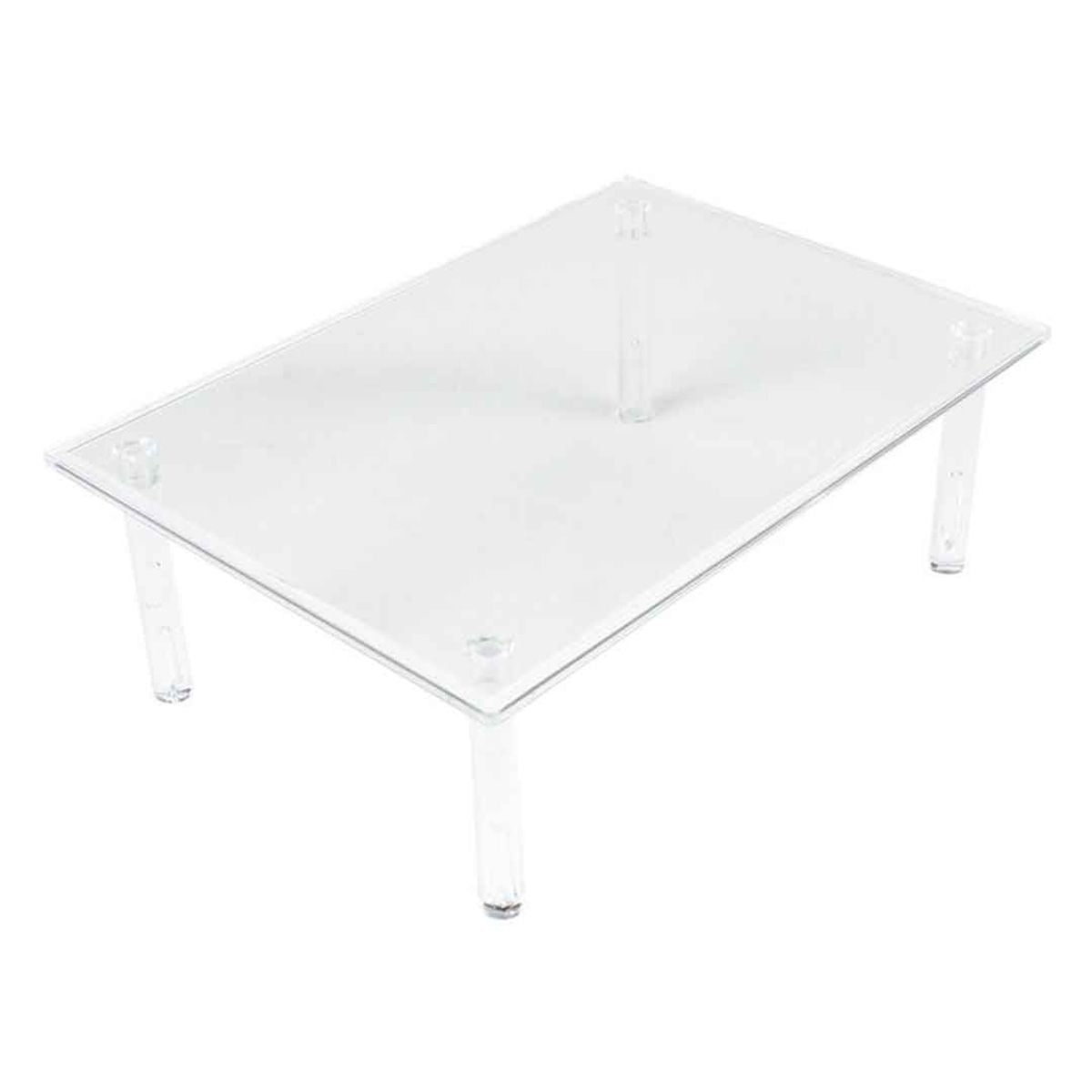 【まとめ買い】ディスプレイスタンド グッズディスプレイ 角型ワイド 約20×14×7cm 0347/450617