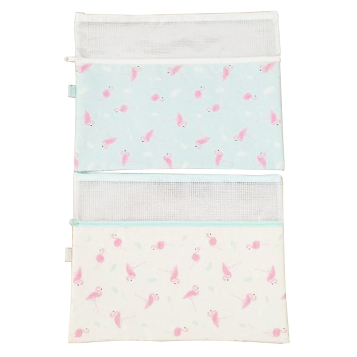 まとめ買い】Wファスナーケース トラベルポーチ 小物入れ A5