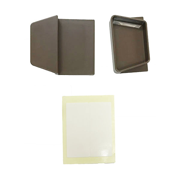 【まとめ買い】網戸の引き手 ブラウン 0520/474497