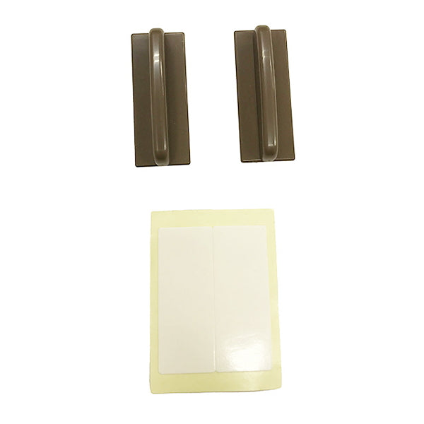 【まとめ買い】窓の引き手 ブラウン 0520/474498