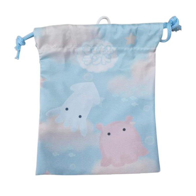 【まとめ買い】巾着 ゆめいろアクア 9001/580095