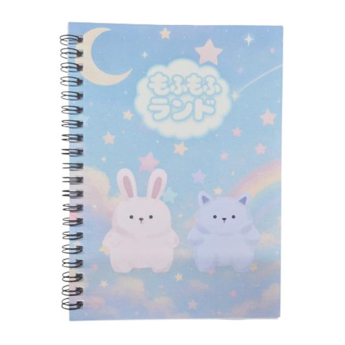 【まとめ買い】B6Wリングノード25枚 ゆめいろアニマル 9001/580096