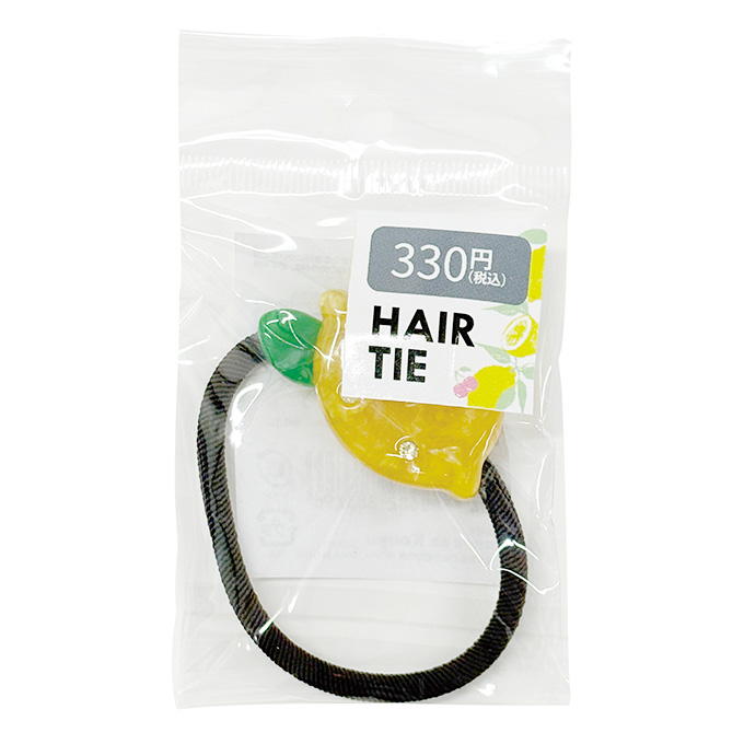 【まとめ買い】ヘアゴムレモン 1523/580121