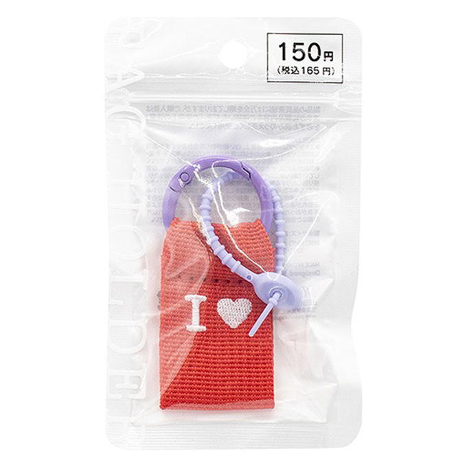 【まとめ買い】TAGホルダーアイラブ レッド 0847/598894
