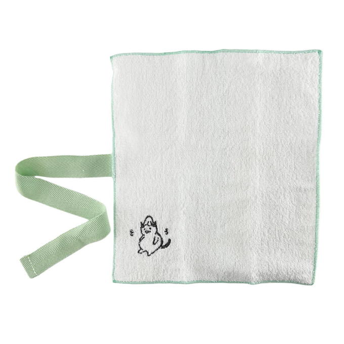 【まとめ買い】ととのうさんとねこ タオルポーチ 1527/598931