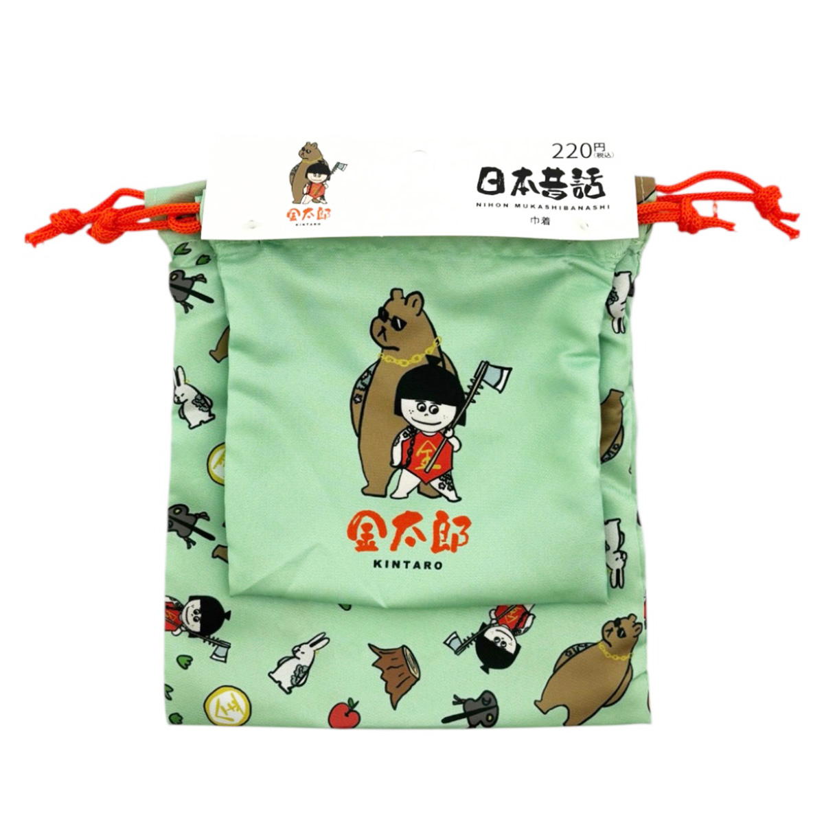 【まとめ買い】巾着大小セット金太郎 9001/599003