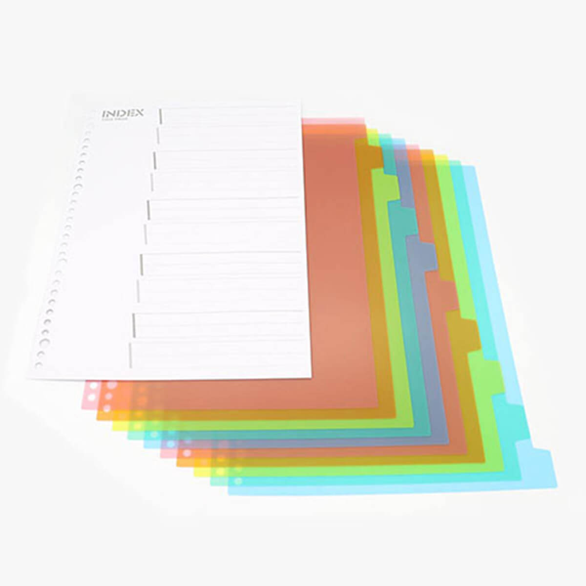まとめ買い】A4 PPインデックス 10山0565/020884 | ワッツ