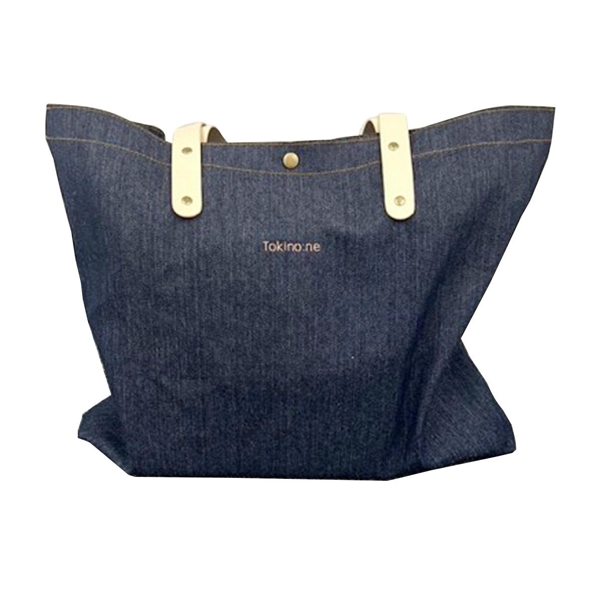 【まとめ買い】Tokinone PB.デニム風トートバッグ インディゴ 9001/021082