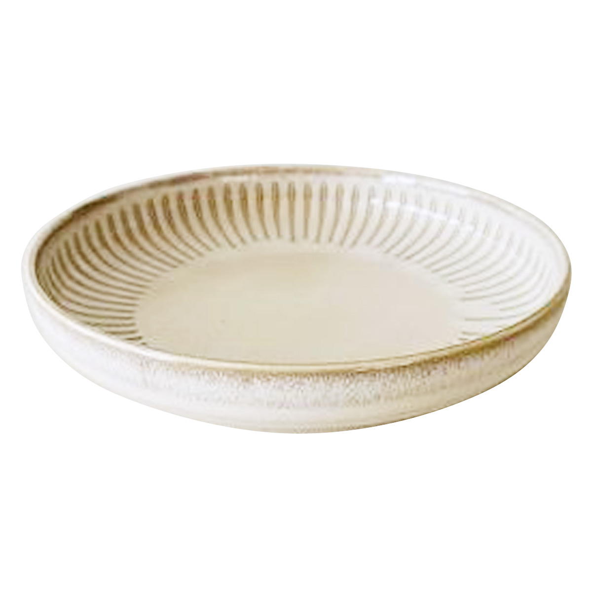 【まとめ買い】Tokinone PB.色撥水十草パスタ皿白うのふ 0530/021217