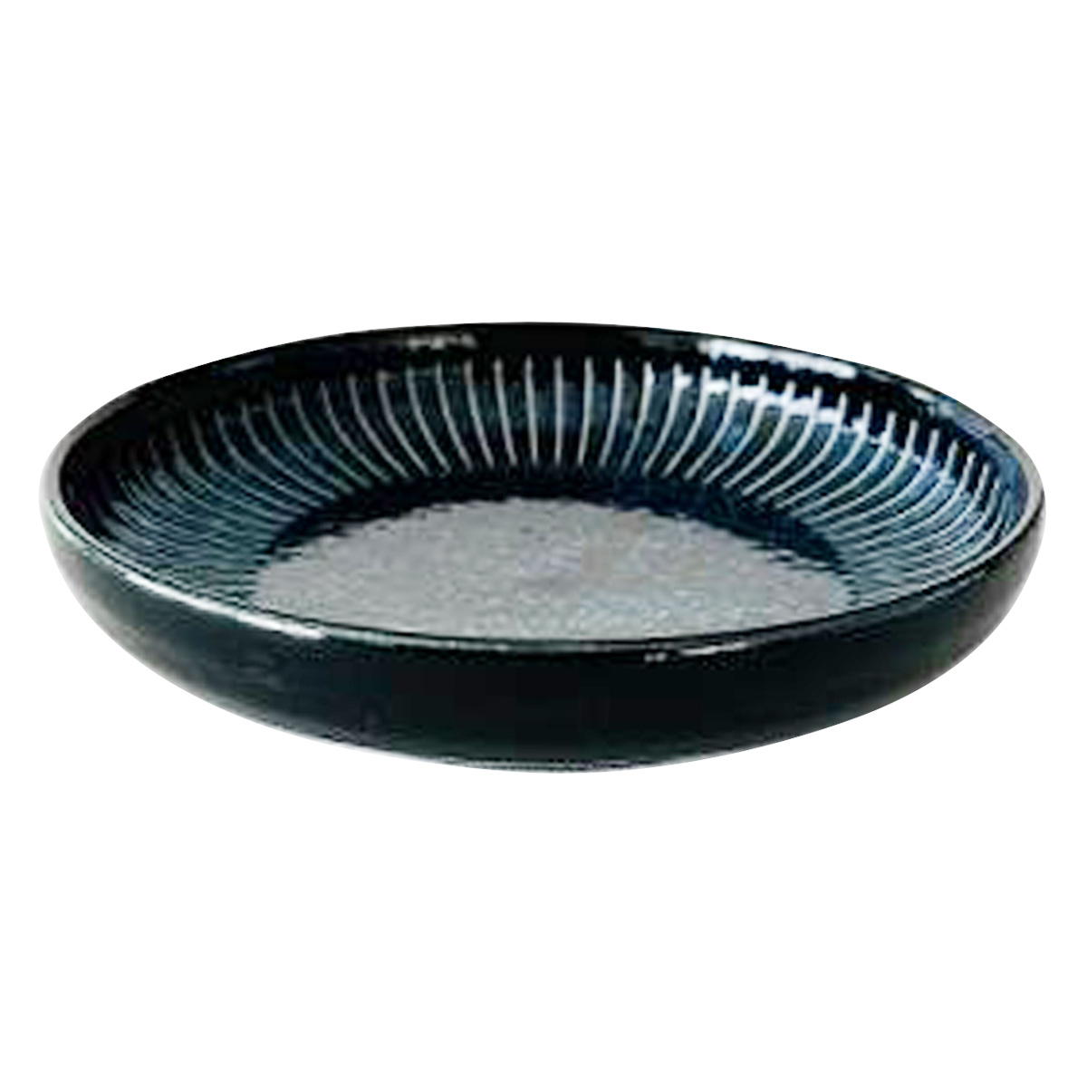 【まとめ買い】Tokinone PB.色撥水十草パスタ皿窯変紺 0530/021218