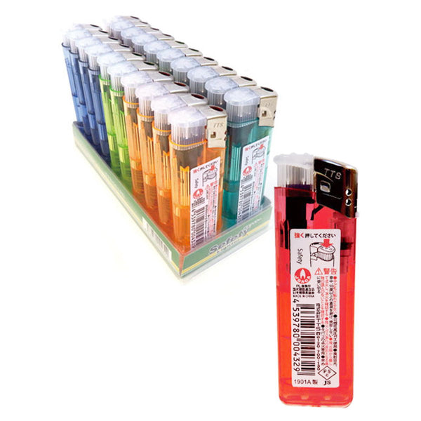 まとめ買い】電子ライター プッシュ式セーフティー 0474/025139 | ワッツ