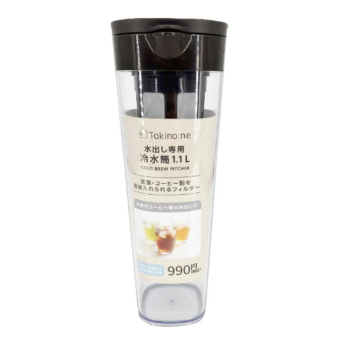 【まとめ買い】Tokinone PB.水出し専用冷水筒1.1L 1489/026005