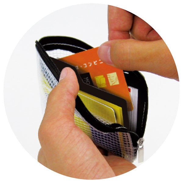 カードケース カード入れ まとめて収納カードケース 約8×11×マチ1.5cm 0931/028046