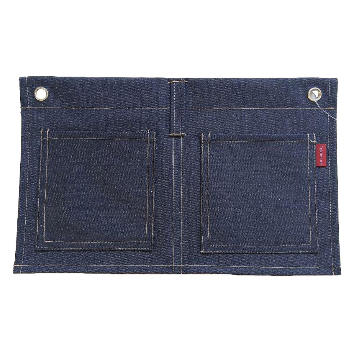 【まとめ買い】Tokinone PB.デニム風ウォールポケットヨコ型 1583/032303