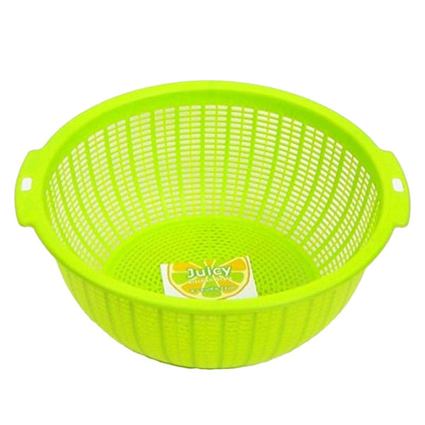 おサルさん まとめ買い】ざる キッチンザル 33cm グリーン 9001/038558 | ワッツ