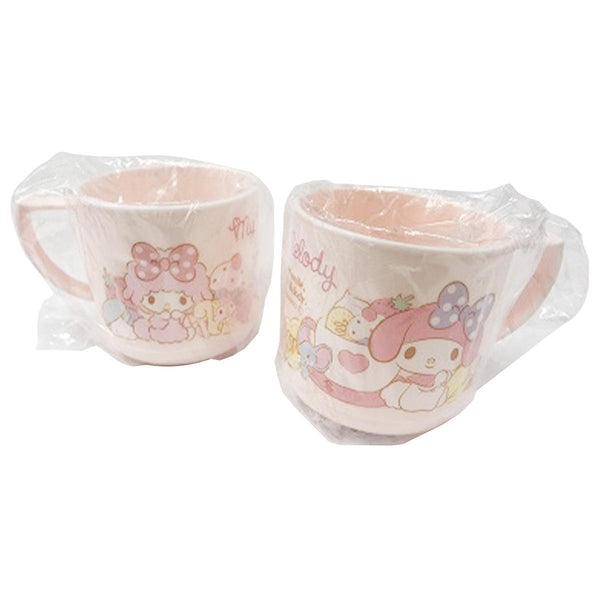 まとめ買い】sanrio マイメロ 手付きコップ スイート 0459