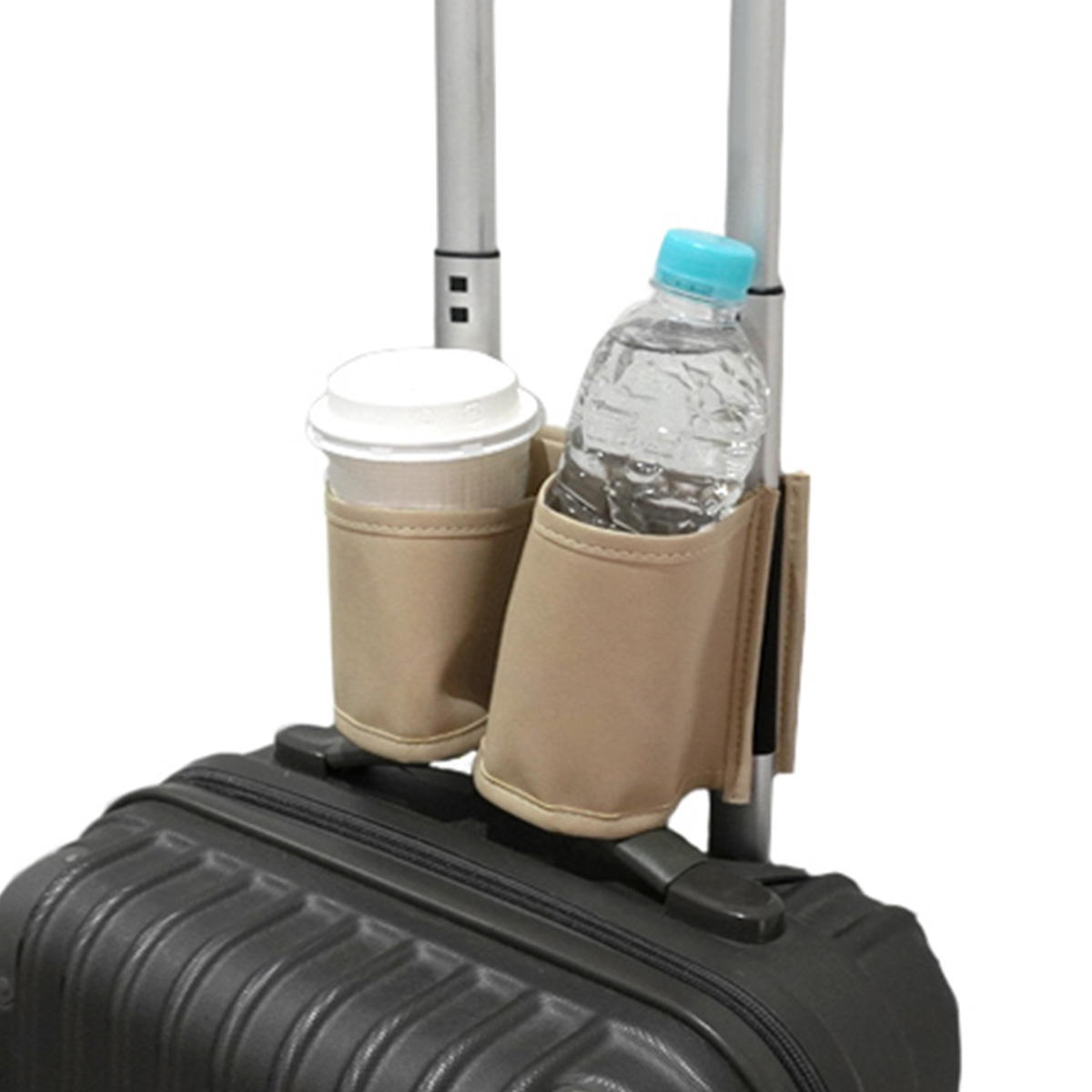 【まとめ買い】Tokinone PB.スーツケース用ドリンクホルダー BE 1980/045155