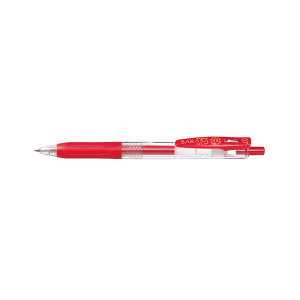 ボールペン ZEBRA ゼブラジェルボールペン SARASA サラサ 0.7 太字 レッド 0960/045738