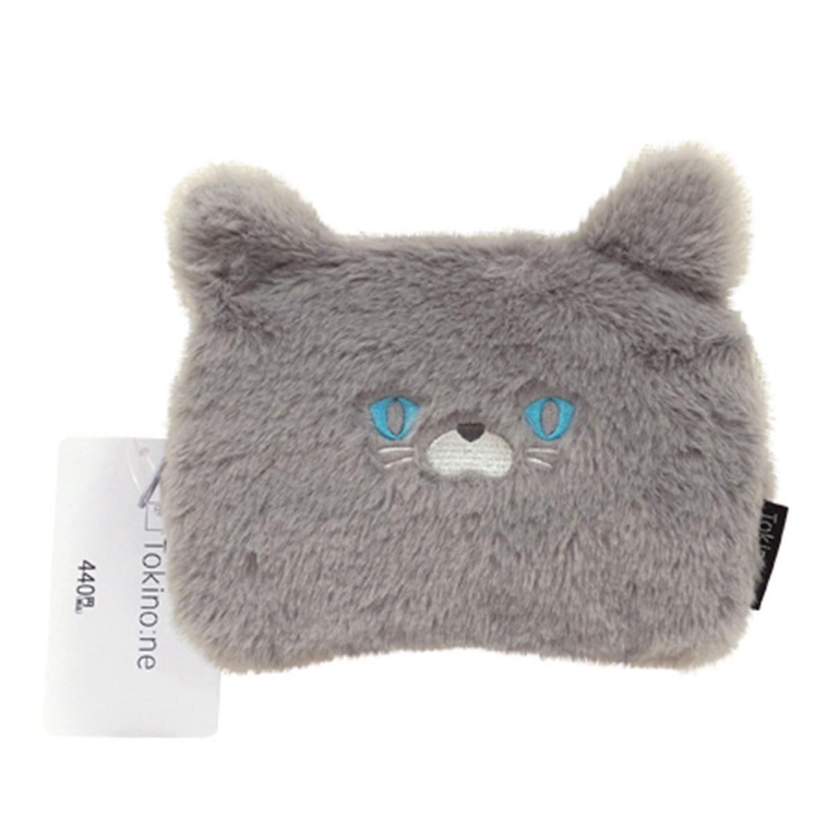 【まとめ買い】Tokinone PB.ねこポーチ GY 1980/045894