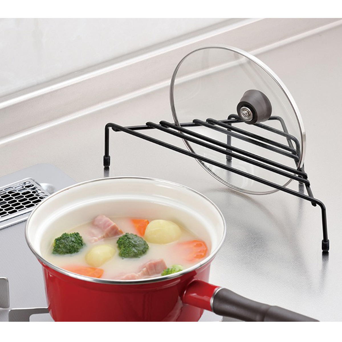 【まとめ買い】Tokinone PB.一時置きに便利なコーナーラック 1489/046309